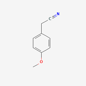 Chemical structure of 4-Methoxyphenylacetonitrile