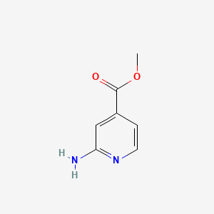 Chemical structure of Methyl 2-Aminoisonicotinate