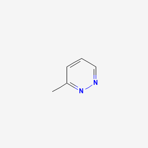 Chemical structure of 3-Methylpyridazine