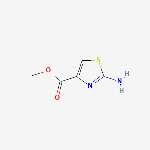 Chemical structure of 2-Aminothiazole-4-carboxylic Acid Methyl Ester