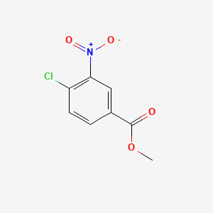 Chemical structure of 4-Chloro-3-nitrobenzoic Acid Methyl Ester