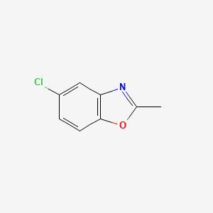 Chemical structure of 5-Chloro-2-methylbenzoxazole