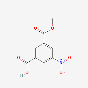 Chemical structure of 5-Nitroisophthalic Acid Monomethyl Ester