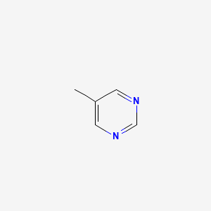 Chemical structure of 5-Methylpyrimidine