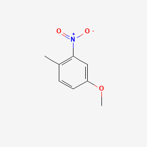 Chemical structure of 4-Methyl-3-nitroanisole