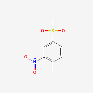 Chemical structure of 4-Mesyl-2-nitrotoluene