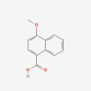 Chemical structure of 4-Methoxy-1-naphthoic Acid