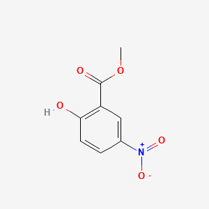 Chemical structure of Methyl 2-hydroxy-5-nitrobenzoate