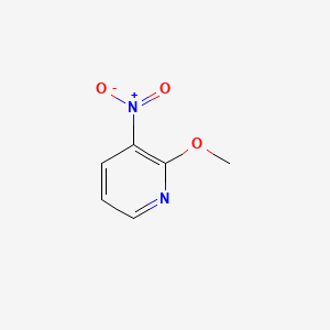 Chemical structure of 2-Methoxy-3-nitropyridine