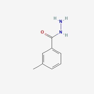 Chemical structure of 3-Methyl-benzoylhydrazide