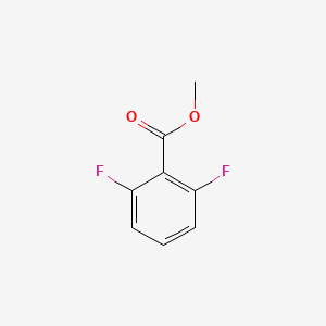 Chemical structure of Methyl 2,6-difluorobenzoate