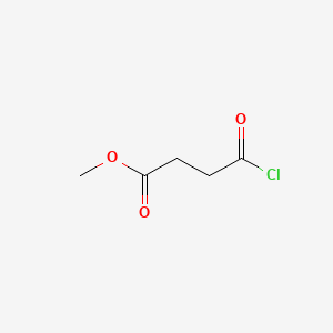 Chemical structure of Methyl 4-chloro-4-oxobutyrate