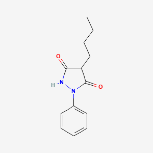 Chemical structure of Mofebutazone
