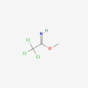 Chemical structure of Methyl 2,2,2-trichloroacetimidate