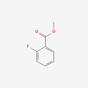 Chemical structure of Methyl 2-Fluorobenzoate