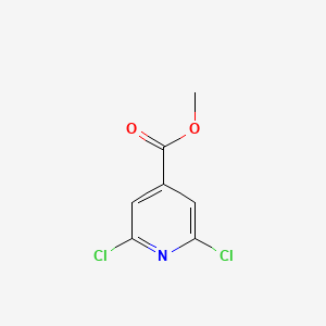 Chemical structure of Methyl 2,6-dichloropyridine-4-carboxylate