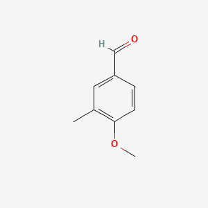 Chemical structure of 3-Methyl-p-anisaldehyde