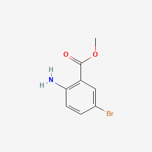 Chemical structure of Methyl 2-amino-5-bromobenzoate