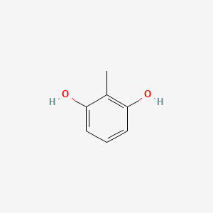 Chemical structure of 2-Methylresorcinol