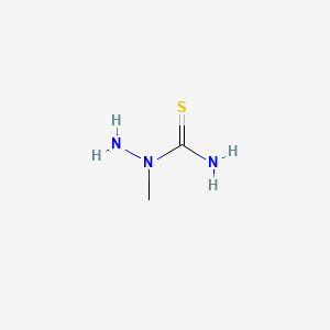 Chemical structure of 2-methyl-3-thiosemicarbazide