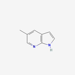 Chemical structure of 5-Methyl-1H-pyrrolo[2,3-b]pyridine