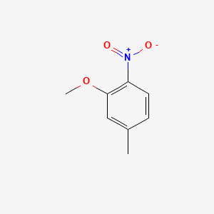Chemical structure of 5-methyl-2-nitroanisole