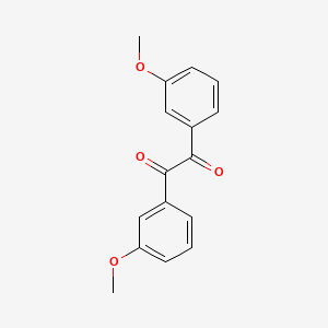 Chemical structure of 3,3′-Dimethoxybenzil
