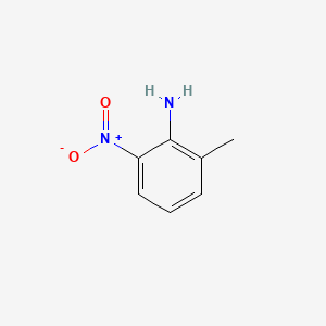 Chemical structure of 2-Methyl-6-nitroaniline