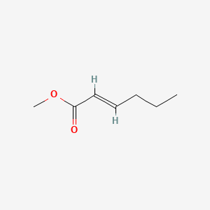 Chemical structure of Methyl trans-2-hexenoate