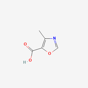 Chemical structure of 4-Methoxyoxazole-5-carboxylicAcid