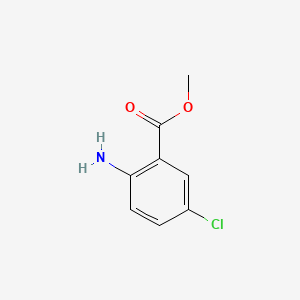 Chemical structure of Methyl 2-amino-5-chlorobenzoate