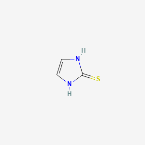 Chemical structure of 2-Mercaptoimidazole