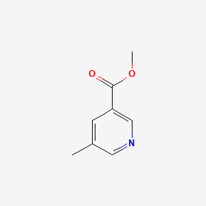 Chemical structure of methyl5-methylnicotinate