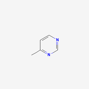 Chemical structure of 4-Methylpyrimidine