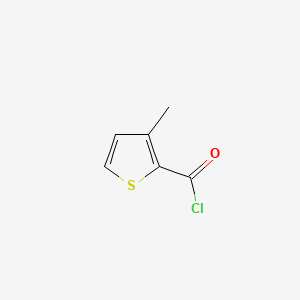 Chemical structure of 3-Methylthiophene-2-carbonyl chloride