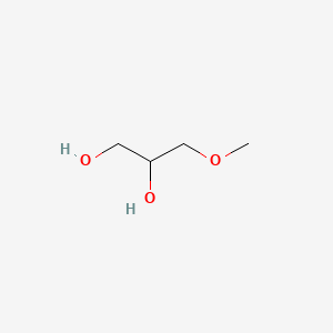 Chemical structure of 3-Methoxy-1,2-propanediol