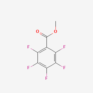 Chemical structure of Methyl Pentafluorobenzoate