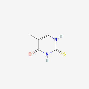 Chemical structure of 2-Thiothymine