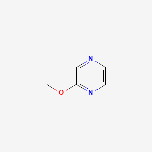 Chemical structure of 2-methoxypyrazine