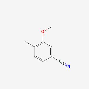 Chemical structure of 3-Methoxy-4-methylbenzonitrile