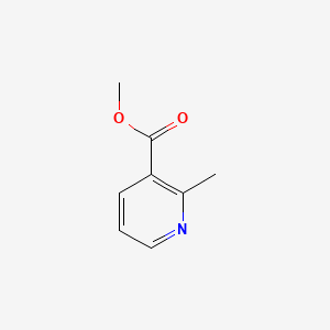 Chemical structure of Methyl 2-methylnicotinate