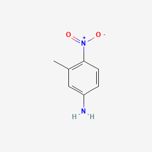 Chemical structure of 3-Methyl-4-nitroaniline