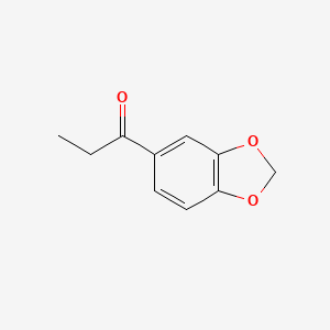 Chemical structure of 5-Propanoyl-1,3-benzodioxole