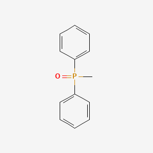 Chemical structure of Methyldiphenylphosphine oxide