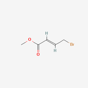 Chemical structure of Methyl trans-4-bromo-2-butenoate