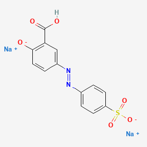 Chemical structure of Mordant Yellow 10