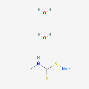 Chemical structure of Metam-sodium Hydrate