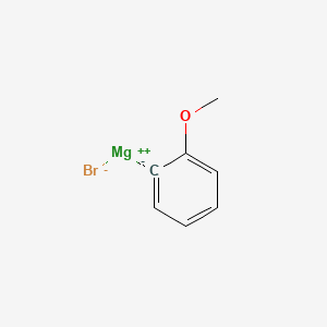 Chemical structure of 2-Methoxyphenylmagnesium bromide solution