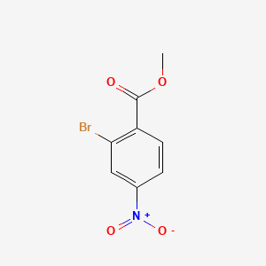 Chemical structure of Methyl 2-Bromo-4-nitrobenzoate
