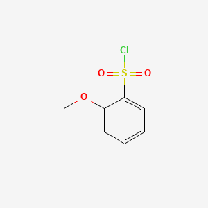 Chemical structure of 2-Methoxybenzenesulfonyl chloride